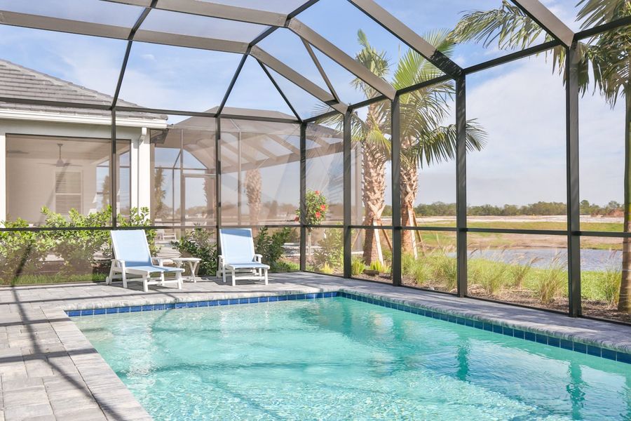 Representative exterior details of a home built from the Artistry by Neal Communities in Palm Grove, Bradenton (Image 38).