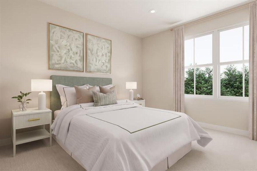 Representative furnished interior of a home built from the Corbin by Ryan Homes in Laurel Preserve, Kingsland (Image 10). Representative furnished interior of a home built from the Corbin by Ryan Homes in Laurel Preserve, Kingsland (Image 10).