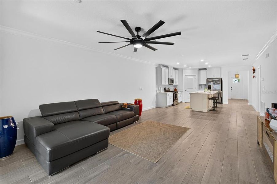 Furnished interior view inside a new home in Southshore Bay Active Adult, Wimauma (Image 7).