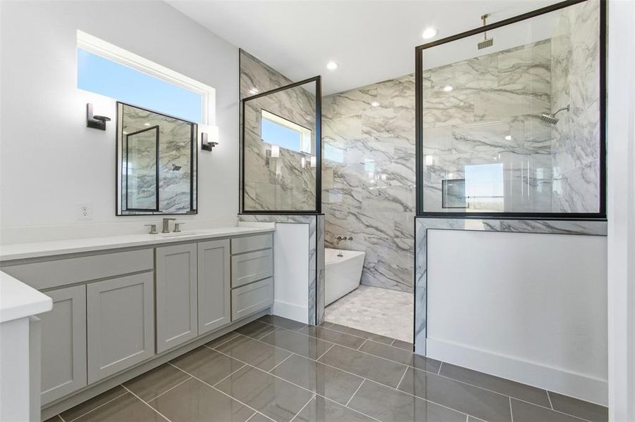 Furnished interior view inside a new home in , Waxahachie (Image 15).