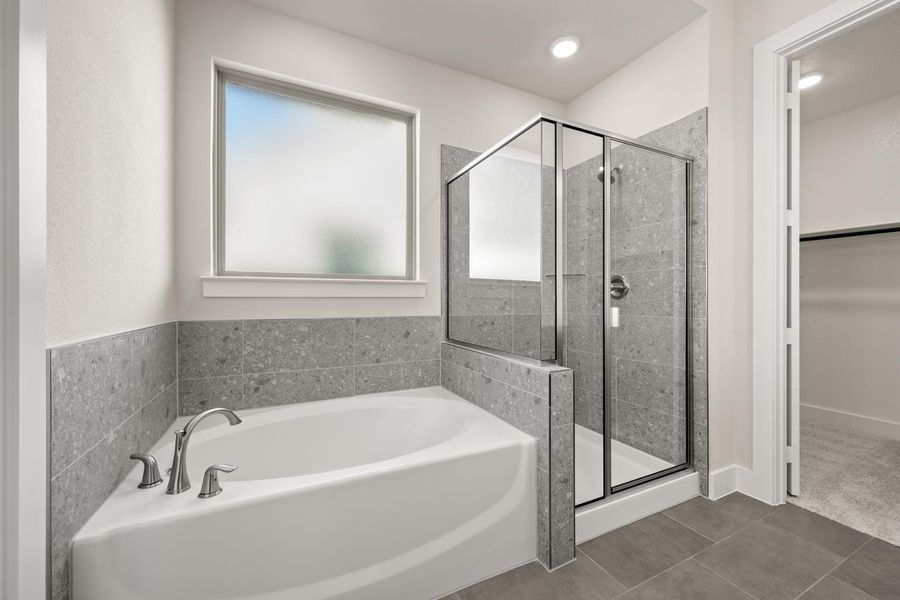 Furnished interior view inside a new home in Discovery Collection at Bridgewater, Midlothian (Image 13).