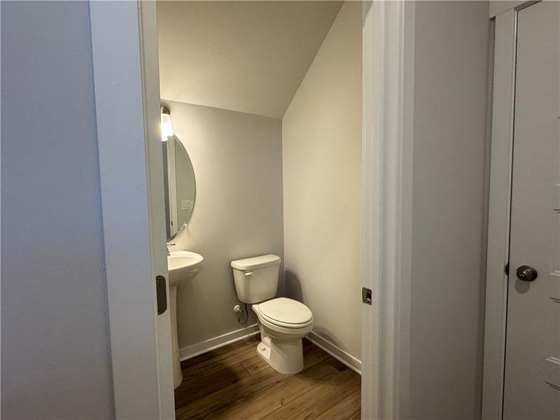 Furnished interior view inside a new home in Rosewood Lake Preserve, Hoschton (Image 8).