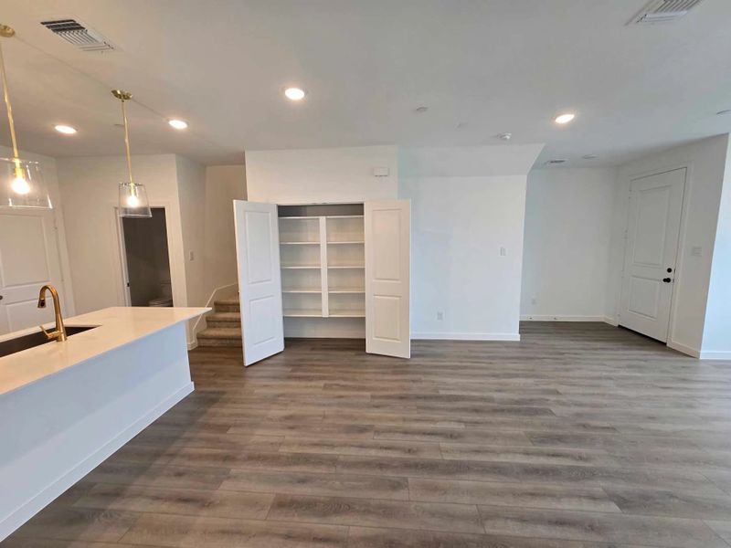 Dining Room Construction Progress