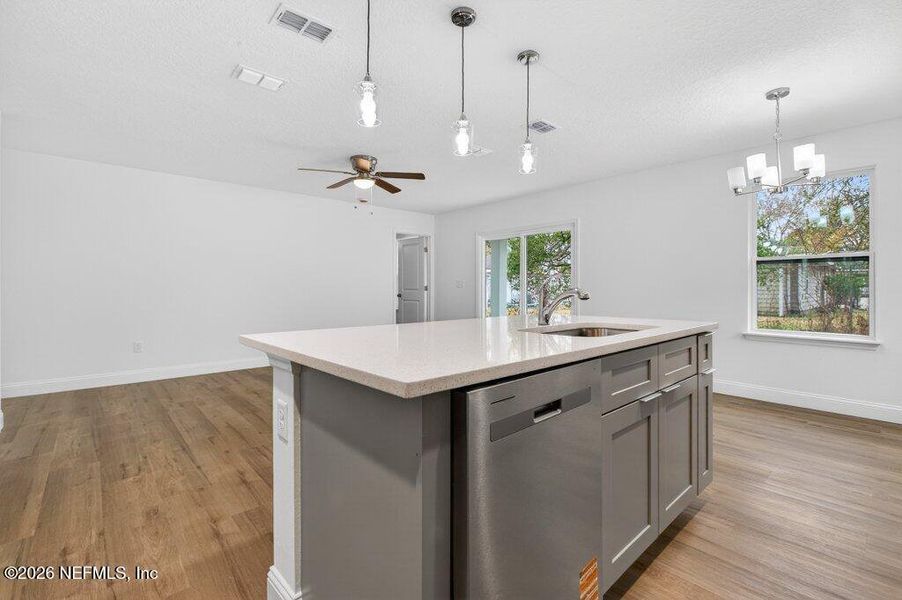Furnished interior view inside a new home in , Jacksonville (Image 10).