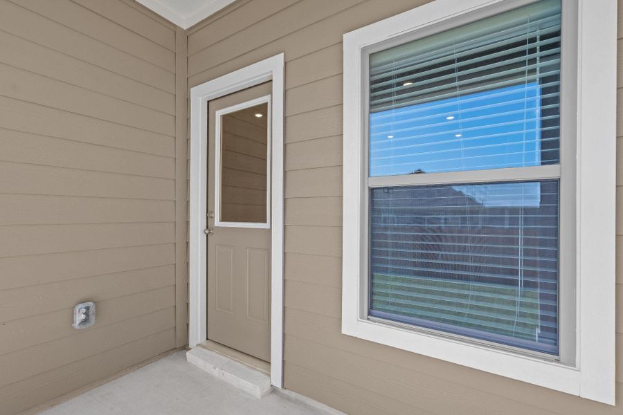 Rear Covered Patio Rear Covered Patio
