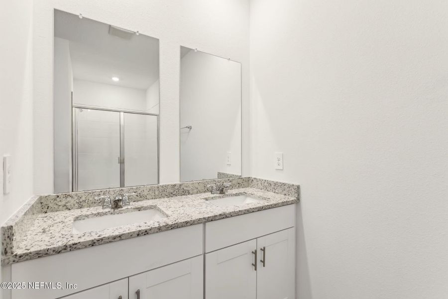 Furnished interior view inside a new home in Lakes at Bella Lago - Signature Series, Green Cove Springs (Image 9). Furnished interior view inside a new home in Lakes at Bella Lago - Signature Series, Green Cove Springs (Image 9).