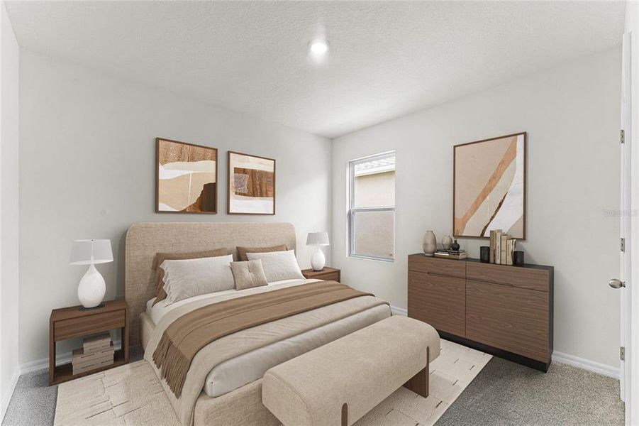 Furnished interior view inside a new home in Crossroads at Kelly Park, Apopka (Image 2).