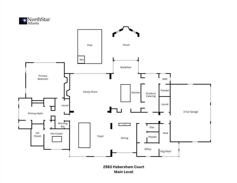 2D floor plan layout of this home in , Atlanta, GA (Image 5). 2D floor plan layout of this home in , Atlanta, GA (Image 5).