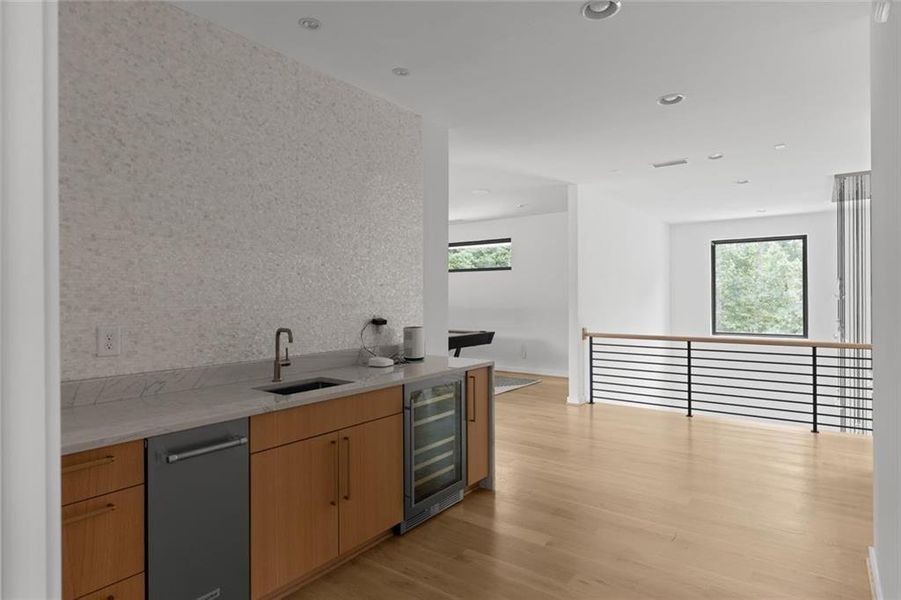 Furnished interior view inside a new home in , Atlanta (Image 28).