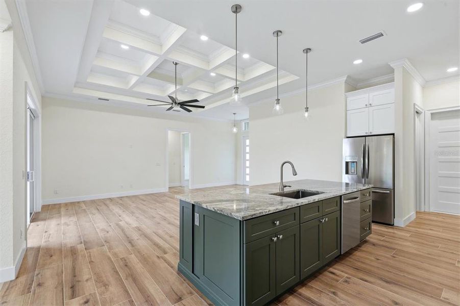 Furnished interior view inside a new home in , North Port (Image 11).