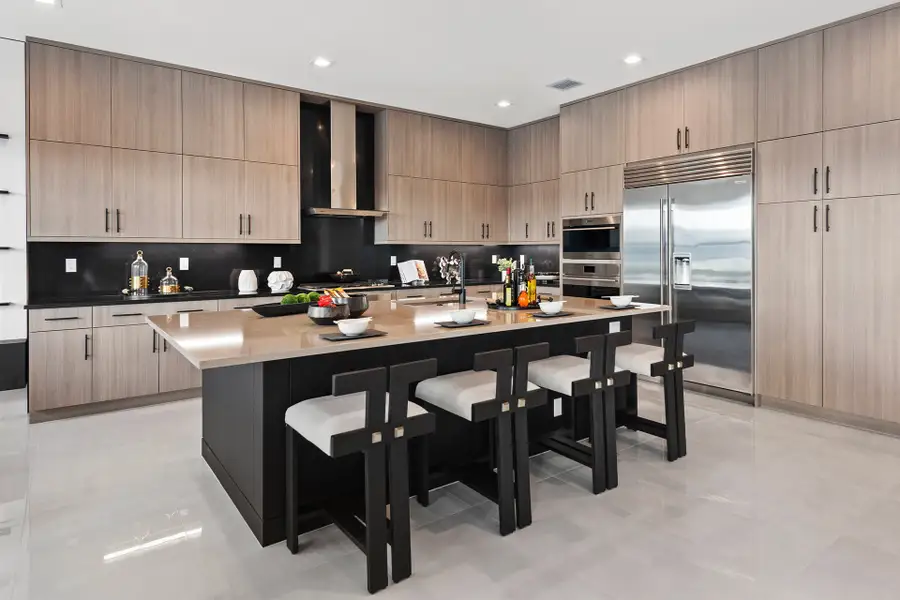 Representative furnished interior of a home built from the Maldives by GL Homes in Lotus Edge, Boca Raton (Image 8).