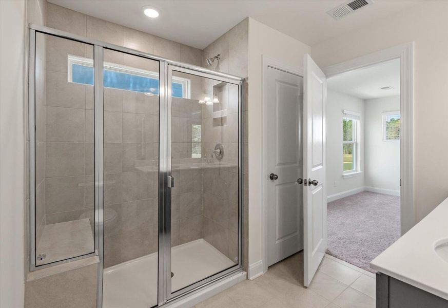 Furnished interior view inside a new home in The Landings at Montague, Goose Creek (Image 15).
