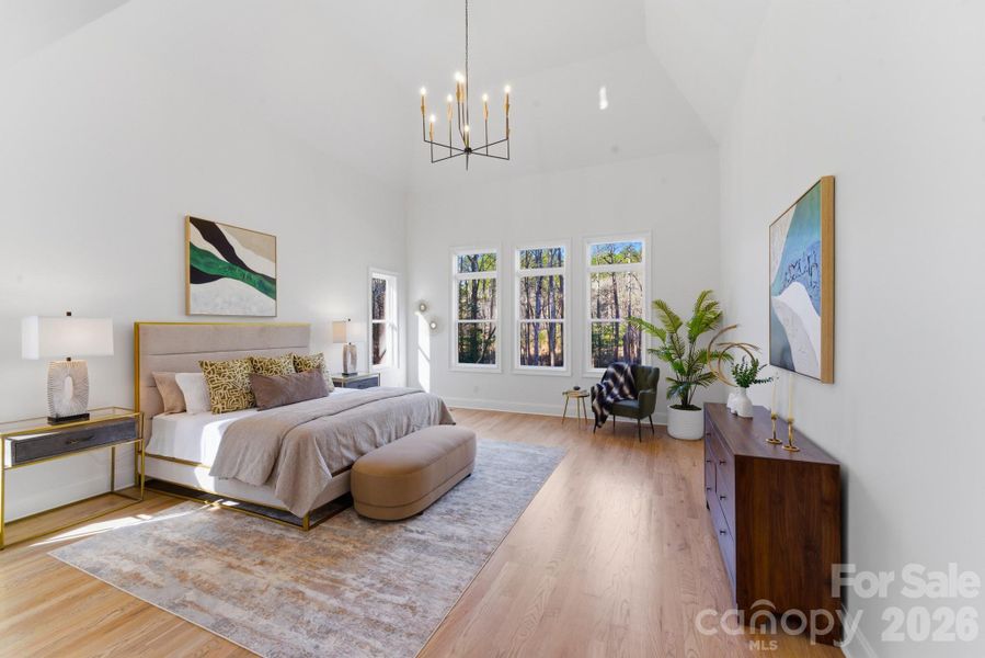 Furnished interior view inside a new home in , Lancaster (Image 31).