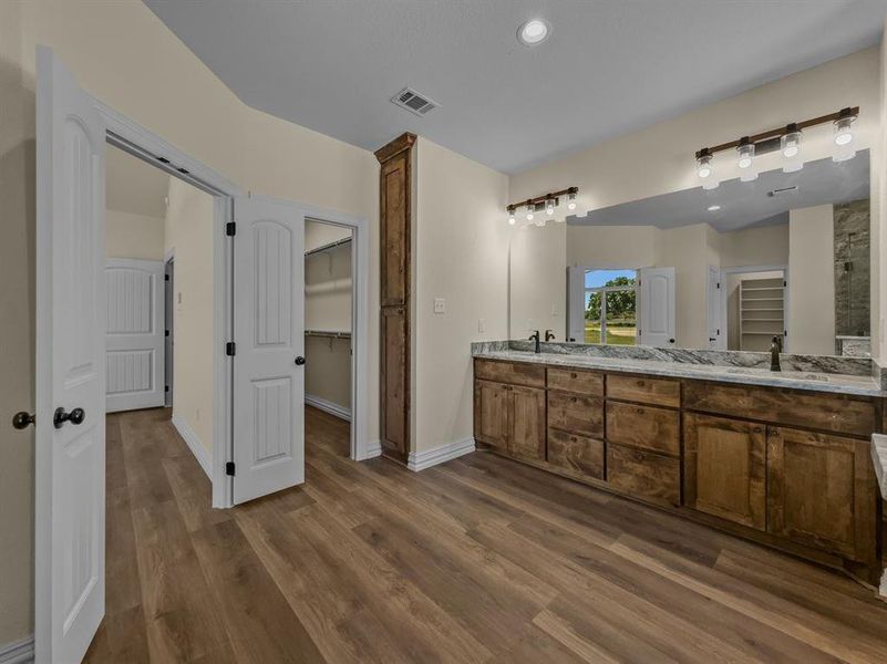 Furnished interior view inside a new home in , Ector (Image 7).