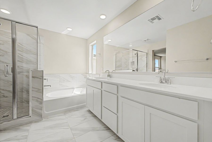 Furnished interior view inside a new home in Wildera, San Tan Valley (Image 6).