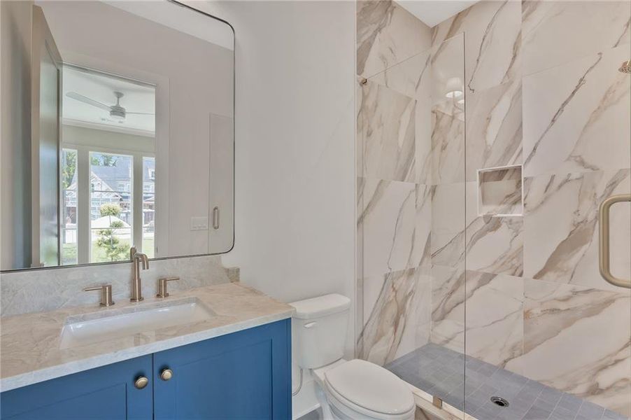Furnished interior view inside a new home in , Atlanta (Image 15).