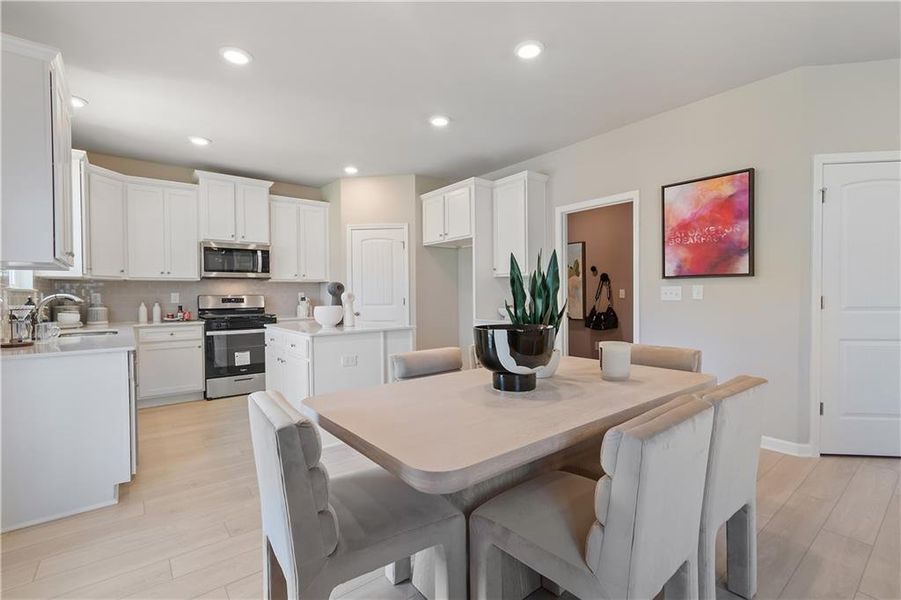 Furnished interior view inside a new home in Cooper Park, McDonough (Image 29).