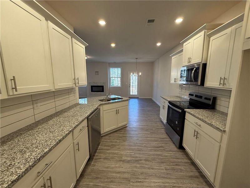 Furnished interior view inside a new home in Longview Run, Decatur (Image 4).