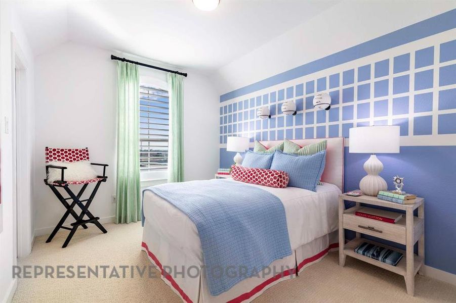 Furnished interior view inside a new home in Mosaic: 40ft. lots, Celina (Image 3).