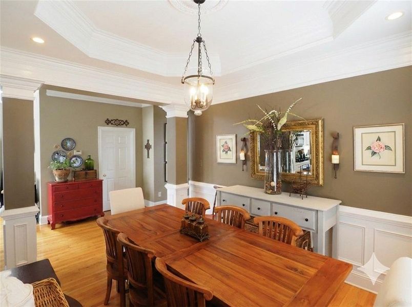 Furnished interior view inside a new home in , Brookhaven (Image 43).