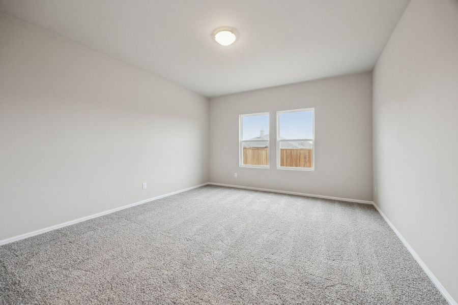 Representative unfurnished interior of a home built from the Enzo II by Megatel Homes in Sicily, Princeton (Image 15).