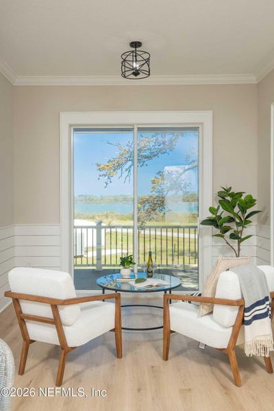 Furnished interior view inside a new home in , St. Augustine (Image 68).