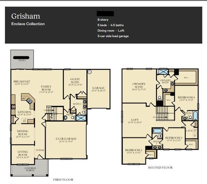 Lennar Grisham Layout