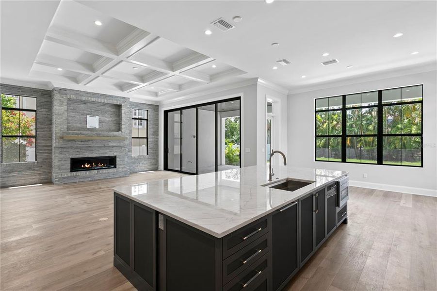 Furnished interior view inside a new home in , Tampa (Image 15).