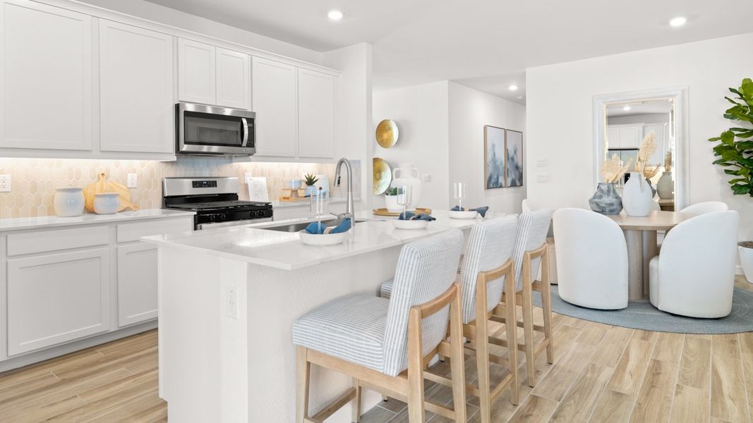Furnished interior view inside a new home in Aloravita, Peoria (Image 23).