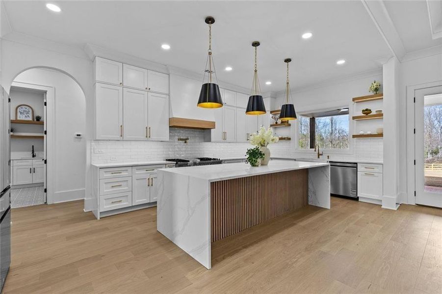 Furnished interior view inside a new home in , Loganville (Image 6).