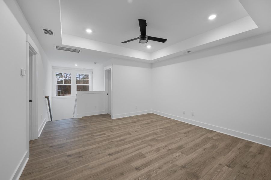 Spacious, unfurnished interior of a new home in Huckleberry Estates, Conway (Image 21). Spacious, unfurnished interior of a new home in Huckleberry Estates, Conway (Image 21).