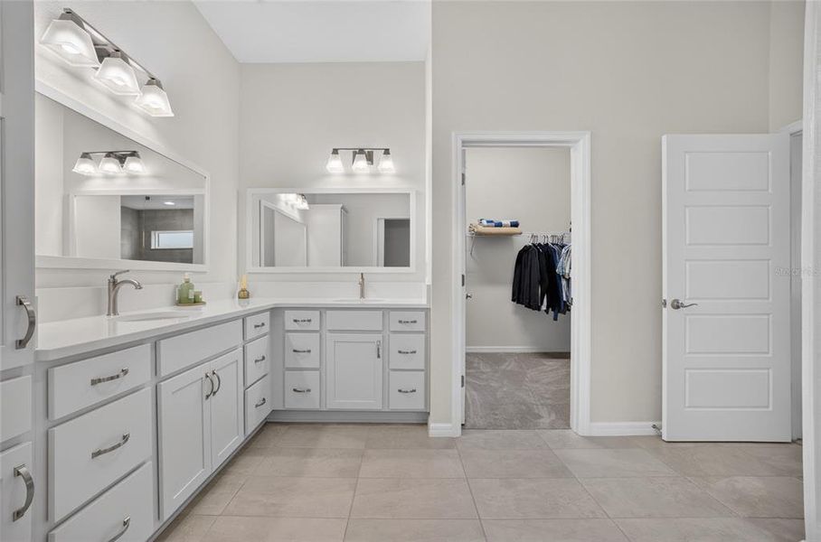 Furnished interior view inside a new home in , The Villages (Image 19). Furnished interior view inside a new home in , The Villages (Image 19).