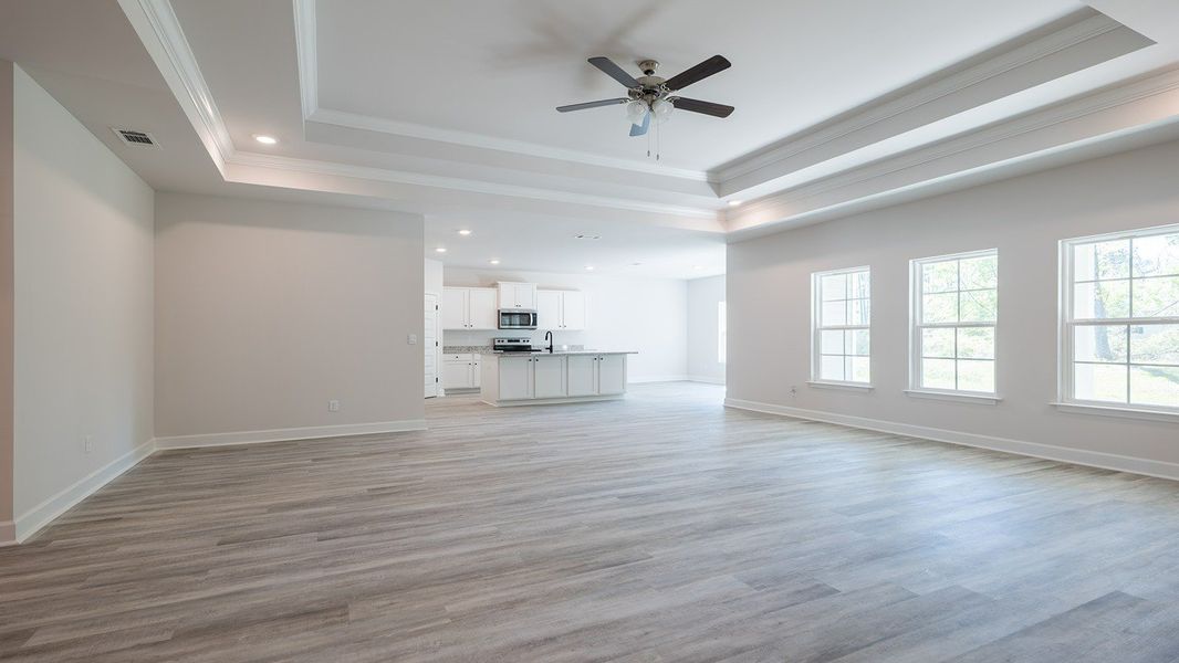 Spacious, unfurnished interior of a new home in Pine Dove Estates, Tallahassee (Image 7).