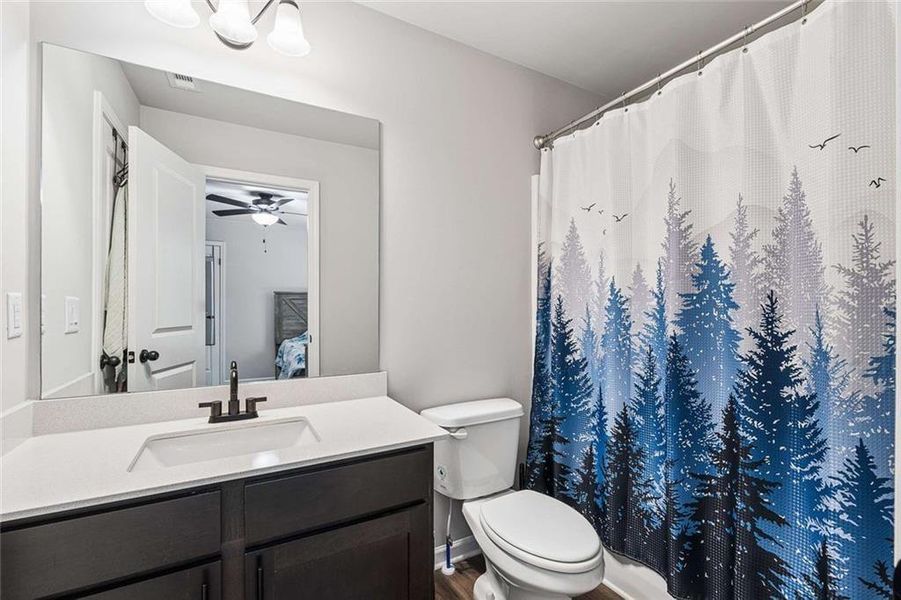Furnished interior view inside a new home in , Covington (Image 14).