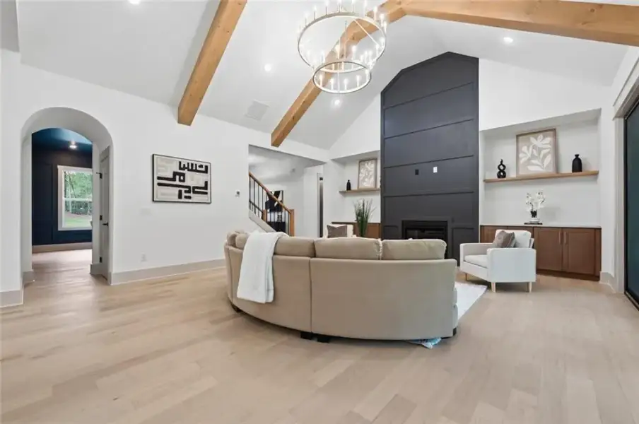 Furnished interior view inside a new home in , Hull (Image 32).