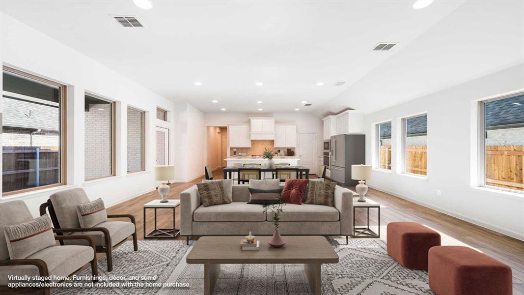 Furnished interior view inside a new home in Avondale, Fate (Image 6).