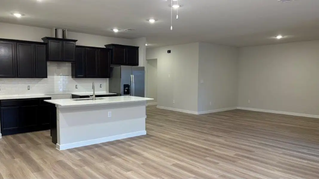 Furnished interior view inside a new home in King's Landing, Corpus Christi (Image 3).