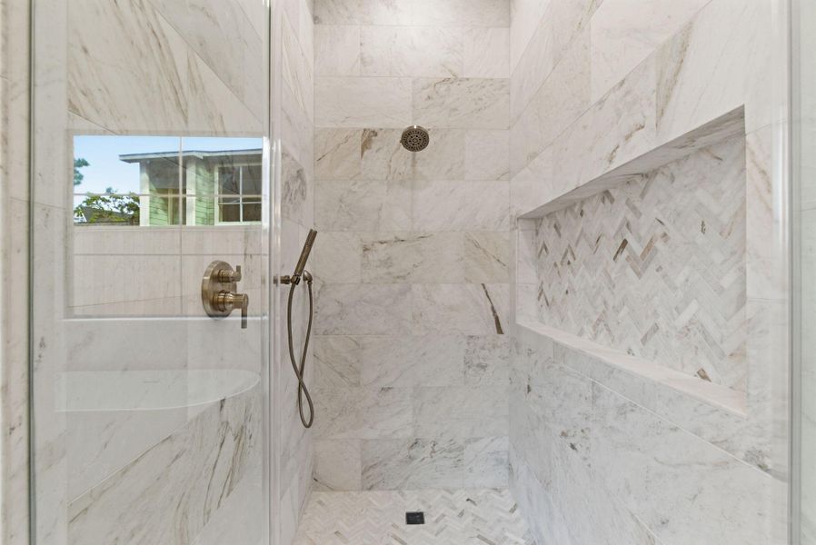 Close-up of interior finishes inside a home in , Houston (Image 18).