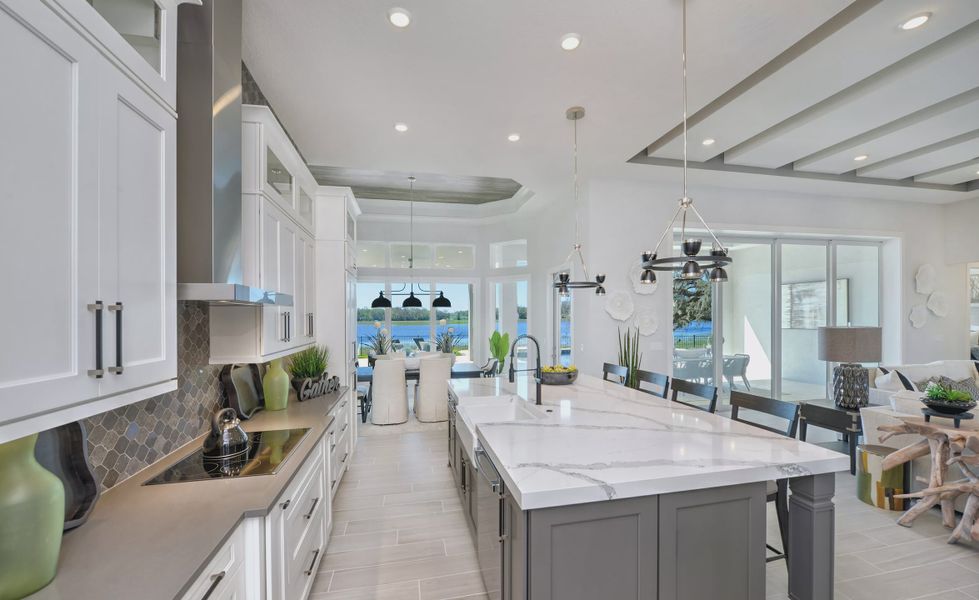 Furnished interior view inside a new home in West Hill Estates, Dade City (Image 8).