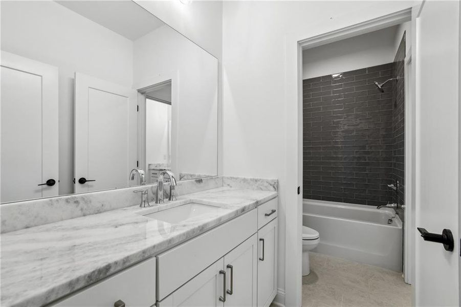 Furnished interior view inside a new home in , Dawsonville (Image 11).