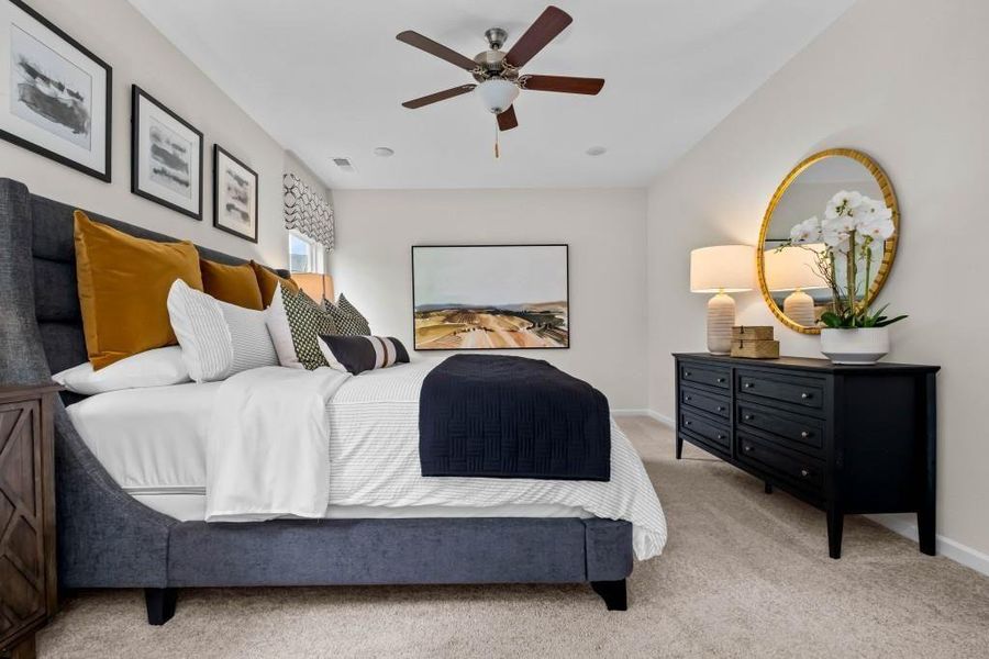 Furnished interior view inside a new home in Hawks View, Ringgold (Image 35).