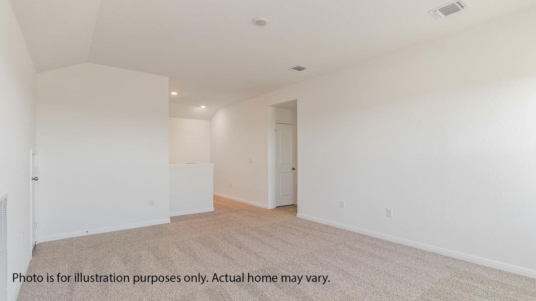 Spacious, unfurnished interior of a new home in Bar W Ranch, Leander (Image 6).