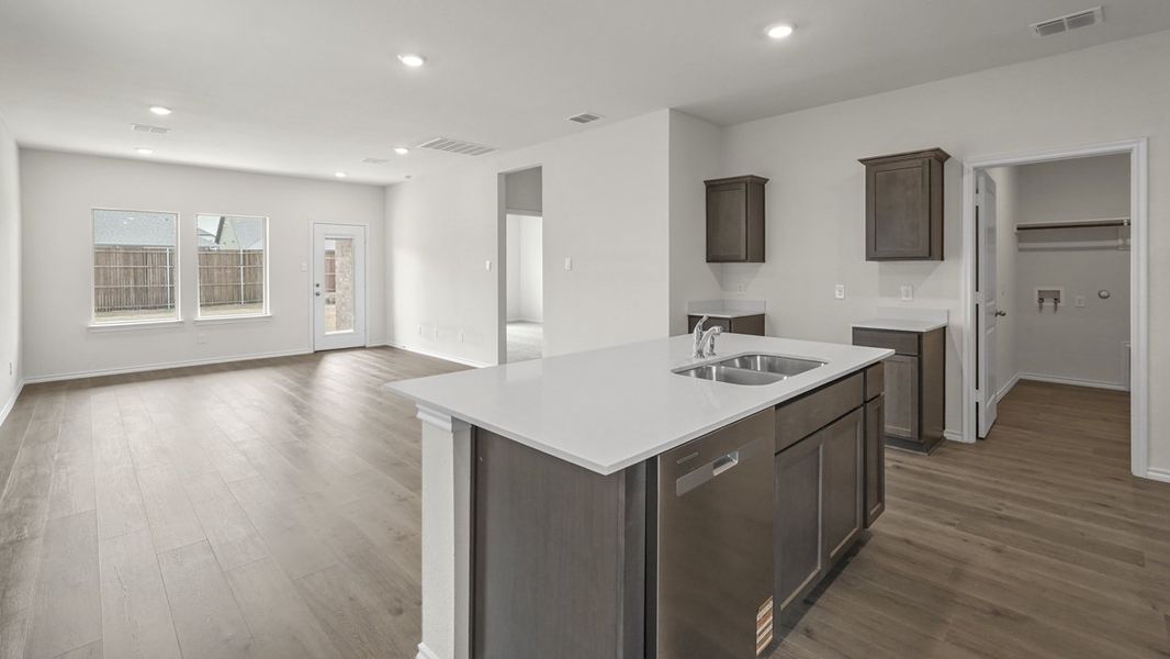 Representative furnished interior of a home built from the Florence by D.R. Horton in Cottonwood, Dorchester (Image 5).