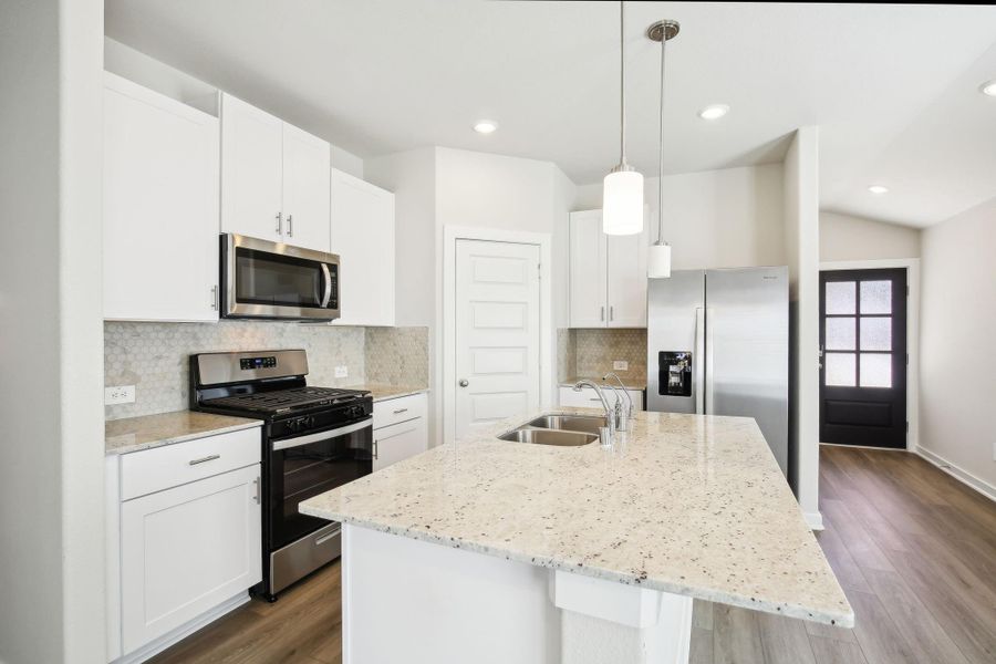 Photo is not of the actual home but is an inspirational photo of builder’s model home and may depict options, furnishings, and/or decorator features that are not included.