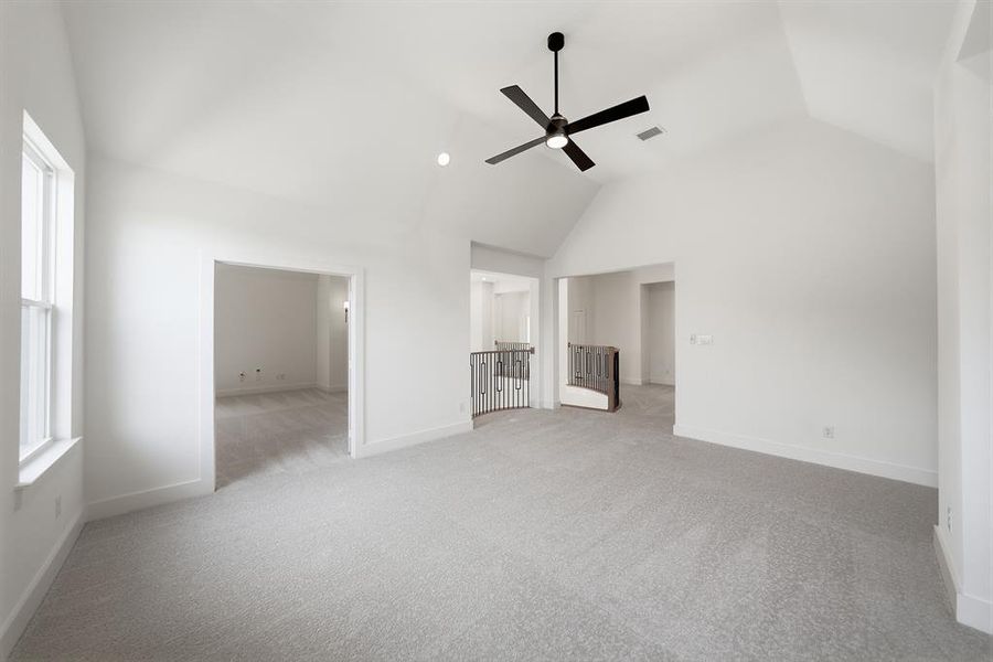 Spacious, unfurnished interior of a new home in Light Farms Graham/Reagan, Celina (Image 25).