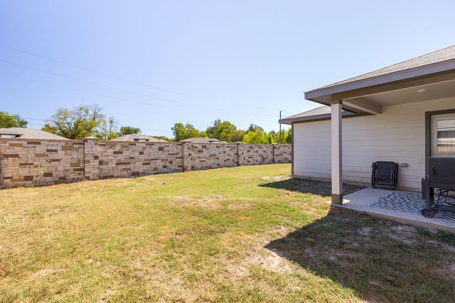 Exterior details and patio area of a home in The Villages at Westpointe, Dayton (Image 23).