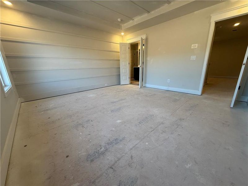 In-progress construction of a new home in The Towns at Auburn Station East, Auburn, GA (Image 24).