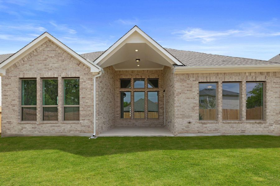 Rear Covered Patio Rear Covered Patio