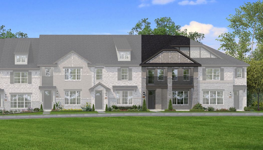 The Somerville - Hill Country B Elevation The Somerville - Hill Country B Elevation