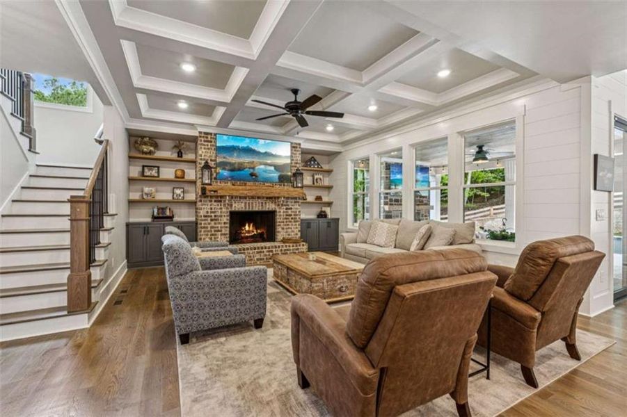 Furnished interior view inside a new home in , Gainesville (Image 18).
